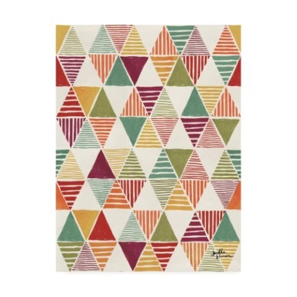 Janelle Penner 'Spread the Love Pattern VIIA' Canvas Art, 24x32, Trademark Fine Art, Mfr#: WAP11396-C2432GG